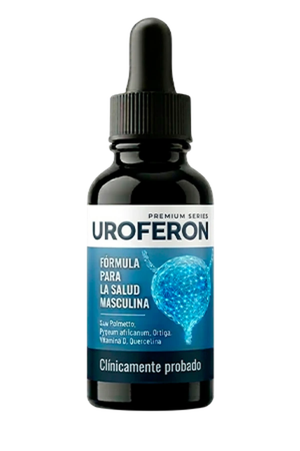 Uroferon original, gotas para la próstata en frasco de 30 ml del sitio oficial